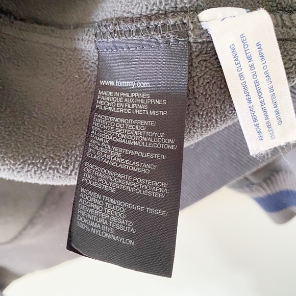 Tommy Hilfiger Jacket Gray & Navy Zip Up - Picture 6 of 10